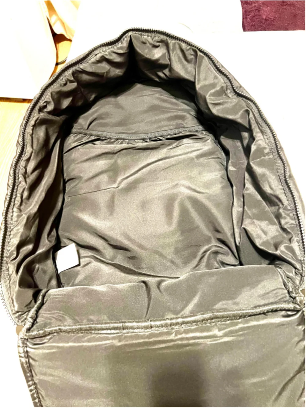 Wilo The Label Black Quilted Nylon Backpack